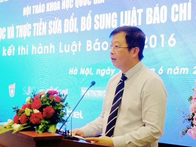 Sửa đổi Luật Báo chí để đáp ứng yêu cầu phát triển