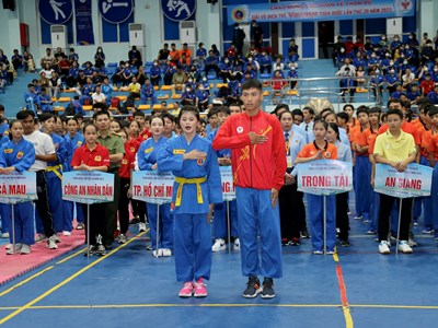 Khai mạc Giải vô địch trẻ Vovinam toàn quốc