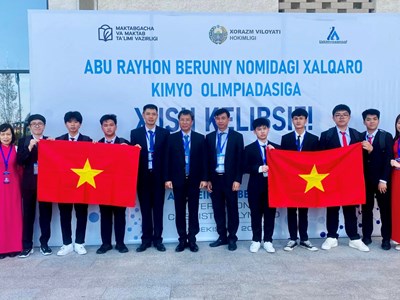 Việt Nam xếp thứ nhất toàn đoàn Kỳ thi Olympic Hóa học Quốc tế