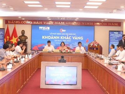 Phát động Giải thưởng ảnh báo chí Khoảnh khắc vàng lần thứ 6