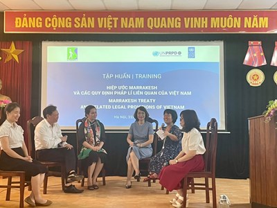 Tăng khả năng tiếp cận các tác phẩm đã công bố cho người khuyết tật