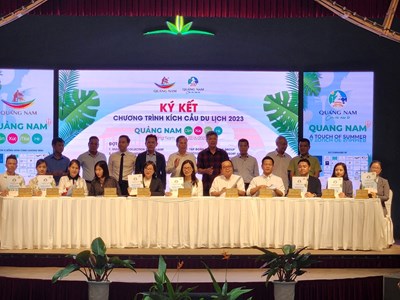 Công bố chương trình kích cầu du lịch  “Quảng Nam- Cảm xúc mùa hè”