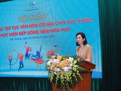 Xoá bỏ các hủ tục ảnh hưởng đến phụ nữ và trẻ em gái