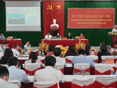 Xây dựng văn hóa, con người Phú Yên phát triển toàn diện