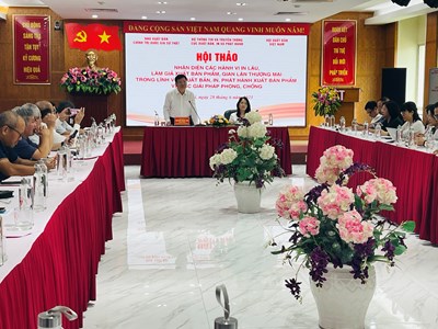 Nhận diện các hành vi vi phạm in lậu, làm giả xuất bản phẩm