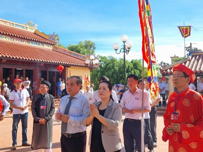 Lễ tưởng niệm 455 năm mất của Trấn Quốc công Bùi Tá Hán