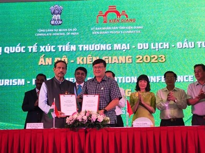 Ấn Độ và Kiên Giang đẩy mạnh hợp tác phát triển du lịch