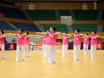 Đà Nẵng: Hơn 600 vận động viên tranh tài Thể dục dưỡng sinh toàn quốc