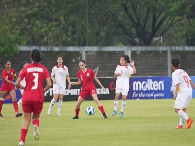 U19 nữ Việt Nam khởi đầu thuận lợi tại giải Đông Nam  Á