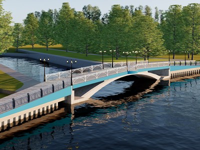 Gần 270 tỉ đồng xây cầu đi bộ và chỉnh trang dọc sông Như Ý