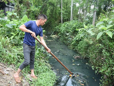 Quảng Ngãi: Các tuyến kênh và hồ điều hòa ô nhiễm nghiêm trọng