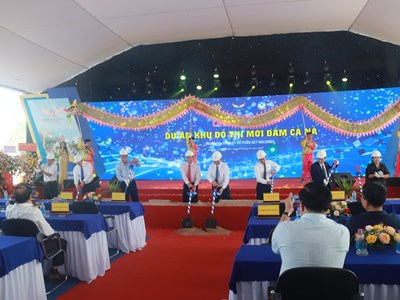 Ninh Thuận: Khởi công Dự án Khu đô thị mới Đầm Cà Ná hơn 4.500 tỉ đồng