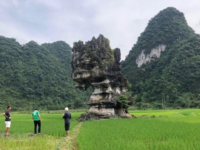 Tuyến trải nghiệm “Một thời hoa lửa” ở Công viên địa chất toàn cầu Non nước Cao Bằng
