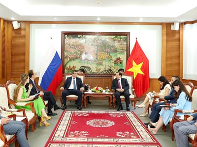 Việt Nam - Nga: Thúc đẩy hợp tác văn hóa, nghệ thuật