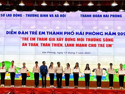 Bảo đảm môi trường sống an toàn, thân thiện, lành mạnh cho trẻ em