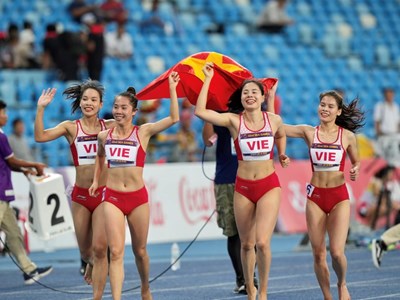 Điền kinh Việt Nam đoạt HCV châu Á