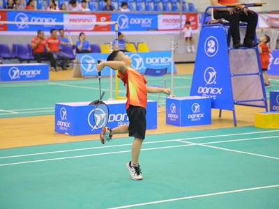 382 VĐV dự Giải cầu lông các tay vợt thiếu niên, trẻ xuất sắc quốc gia 2023