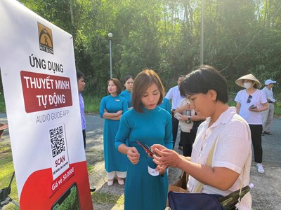 Trải nghiệm thuyết minh đa ngôn ngữ tại di sản Mỹ Sơn