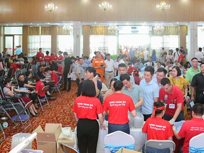 Tiếp nhận 115.000 đơn vị máu từ chương trình Hành trình Đỏ 2023