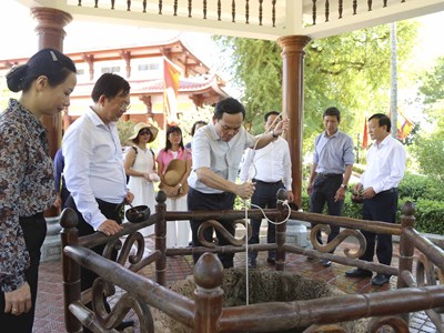 Về Bảo tàng Quang Trung, thăm cây me, giếng cổ của nhà Tây Sơn