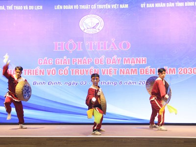 Đẩy mạnh sự phát triển võ cổ truyền Việt Nam