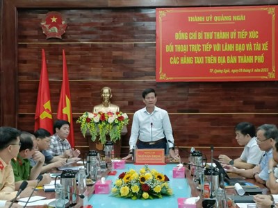 Quảng Ngãi: Mỗi tài xế taxi là một “đại sứ” du lịch