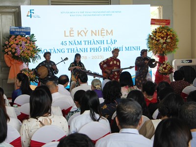 Bảo tàng TP.HCM kỷ niệm 45 năm thành lập và khai mạc trưng bày chuyên đề gốm