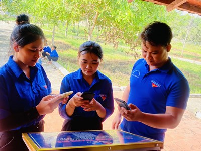 Huyện đoàn Ba Tơ ra mắt công trình “số hóa” địa điểm di tích lịch sử