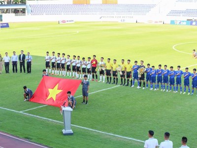 Khởi tranh VCK Giải bóng đá U15 quốc gia 2023