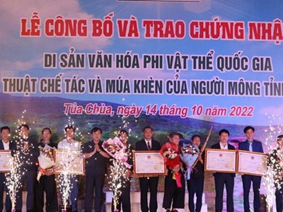 Bảo tồn và phát huy nghề chế tác khèn Mông ở Tủa Chùa
