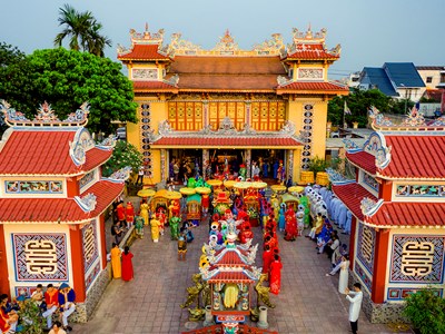 Lễ hội điện Huệ Nam sẽ diễn ra từ 23-25.8