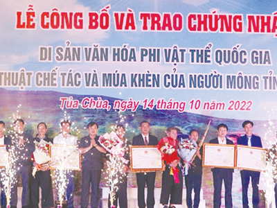 Bảo tồn và phát huy nghề chế tác khèn Mông