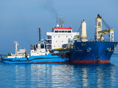 Cảng tổng hợp Container Hòa Phát Dung Quất đưa bến đầu tiên vào hoạt động