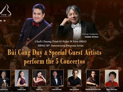 Hai đêm nghệ thuật đặc biệt kỷ niệm 30 năm thành lập HBSO