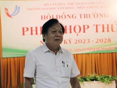 Trường ĐH Sân khấu - Điện ảnh TP.HCM kiện toàn chức danh lãnh đạo, quản lý