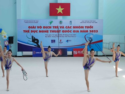 Giải vô địch trẻ và các nhóm tuổi Thể dục nghệ thuật quốc gia 2023