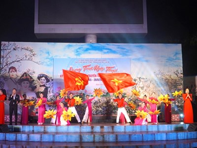 Điện Biên: Sôi nổi chương trình nghệ thuật chào mừng Ngày truyền thống ngành Văn hóa