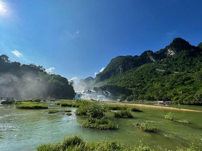 Vận hành thí điểm Khu cảnh quan thác Bản Giốc - Đức Thiên