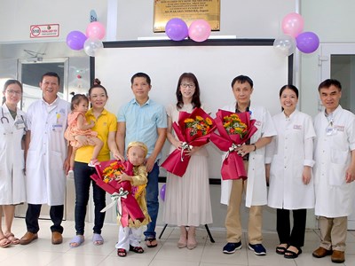 35 ca ghép tế bào gốc thành công, mở ra cơ hội sống cho nhiều bệnh nhi