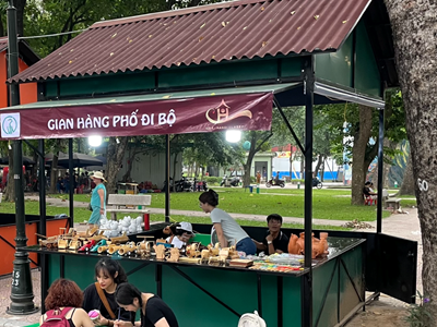 Ra mắt không gian sáng tạo phố đi bộ kết nối công viên Thống Nhất