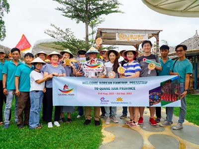 Đoàn famtrip Hàn Quốc tham quan, khảo sát du lịch tại Quảng Nam
