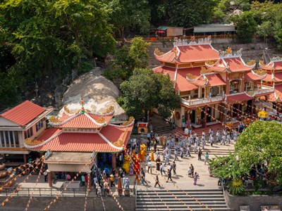 Tăng ni được miễn phí vé cáp treo lên chùa Bà, Tây Ninh dự lễ Vu Lan trong hai ngày 7 và 8.9.2023