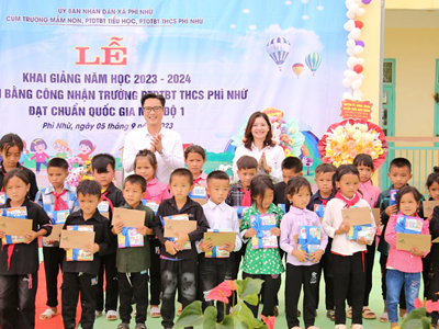 Hỗ trợ hạ tầng giáo dục cho trẻ vùng cao Điện Biên