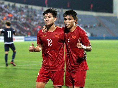 U23 Việt Nam thắng đậm trận ra quân vòng loại giải châu Á