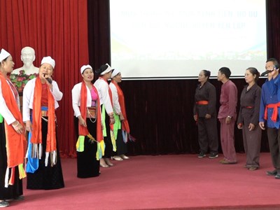 Bảo tồn văn hóa Mường ở Yên Lập gắn với phát triển du lịch