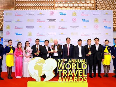 Vietravel thắng lớn tại Lễ trao giải thưởng du lịch thế giới khu vực châu Á - Thái Bình Dương