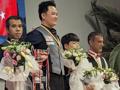 Bao Phương Vinh giúp Billiards Việt Nam lần đầu vô địch thế giới