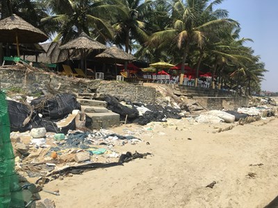 Giải pháp chống xói lở, quản lý bền vững bờ biển Hội An