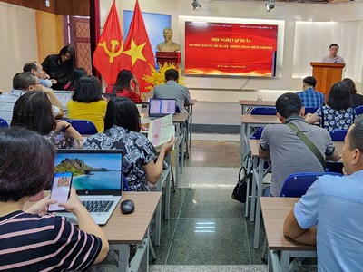 Đảng uỷ Bộ VHTTDL ứng dụng chuyển đổi số nâng cao công tác Đảng