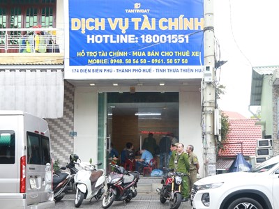 Công an Thừa Thiên Huế mở đợt cao điểm tấn công tội phạm “tín dụng đen”